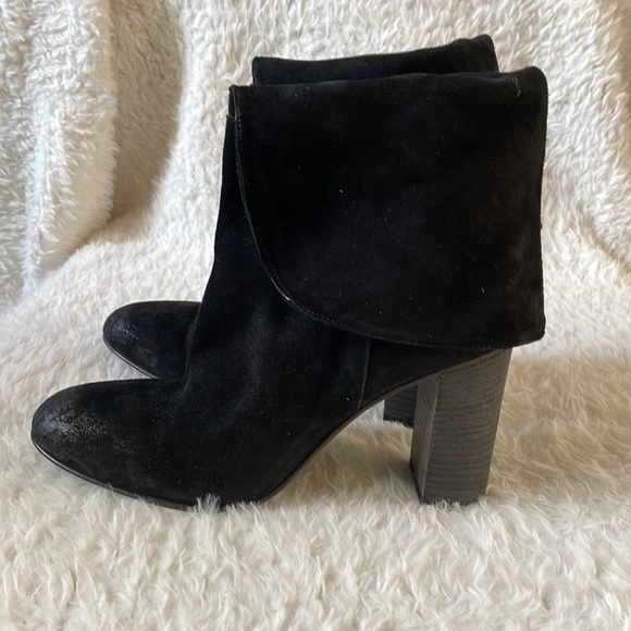 Free people Otalian vero cuoio suede heeled booties 40 - Picture 5 of 11